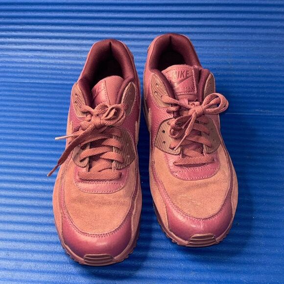 Size 8.5- Men’s Nike Air Max 90 Premium “Vintage Wine” 700155-601 Running RARE - Picture 4 of 8